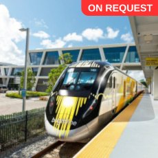 BRIGHTLINE TRAIN - (SAÍDAS DE ORLANDO PARA BOCA RATON)